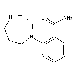 2-(1,4-diazepan-1-yl)pyridine-3-carboxamide