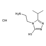 4-(2-aminoethyl)-5-(propan-2-yl)-4H-1,2,4-triazole-3-thiol hydrochloride