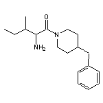 2-amino-1-(4-benzylpiperidin-1-yl)-3-methylpentan-1-one