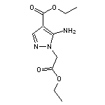 ethyl 5-amino-1-(2-ethoxy-2-oxoethyl)-1H-pyrazole-4-carboxylate