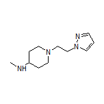 1-[2-(1H-Pyrazol-1-yl)ethyl]-N-methylpiperidin-4-amine