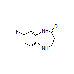 8-Fluoro-4,5-dihydro-1H-benzo[b][1,4]diazepin-2(3H)-one