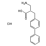 3-amino-2-[(4-phenylphenyl)methyl]propanoic acid hydrochloride