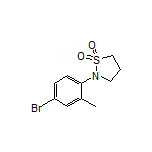 2-(4-Bromo-2-methylphenyl)isothiazolidine 1,1-Dioxide