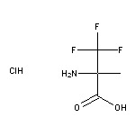 2-amino-3,3,3-trifluoro-2-methylpropanoic acid hydrochloride