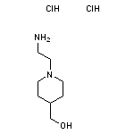 [1-(2-aminoethyl)piperidin-4-yl]methanol dihydrochloride