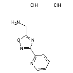 [3-(pyridin-2-yl)-1,2,4-oxadiazol-5-yl]methanamine dihydrochloride