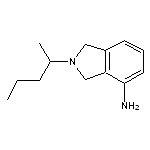 2-(pentan-2-yl)-2,3-dihydro-1H-isoindol-4-amine