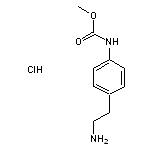 methyl N-[4-(2-aminoethyl)phenyl]carbamate hydrochloride