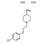 1-[2-(4-chlorophenoxy)ethyl]piperidin-4-amine dihydrochloride