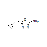 5-(cyclopropylmethyl)-1,3,4-oxadiazol-2-amine