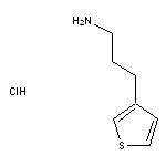 3-(thiophen-3-yl)propan-1-amine hydrochloride