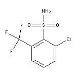 2-chloro-6-(trifluoromethyl)benzene-1-sulfonamide