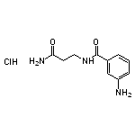 3-[(3-aminophenyl)formamido]propanamide hydrochloride