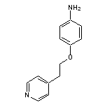 4-[2-(pyridin-4-yl)ethoxy]aniline