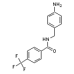 N-[(4-aminophenyl)methyl]-4-(trifluoromethyl)benzamide