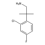 2-(2-chloro-4-fluorophenyl)-2-methylpropan-1-amine