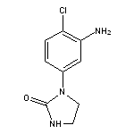 1-(3-amino-4-chlorophenyl)imidazolidin-2-one