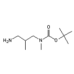 tert-butyl N-(3-amino-2-methylpropyl)-N-methylcarbamate