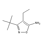 3-tert-butyl-4-ethyl-1,2-oxazol-5-amine