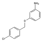 3-[(4-chlorophenyl)methoxy]aniline