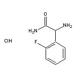 2-amino-2-(2-fluorophenyl)acetamide hydrochloride