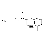 methyl 3-amino-2-[(3-methylphenyl)methyl]propanoate hydrochloride