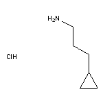 3-cyclopropylpropan-1-amine hydrochloride