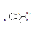 5-Bromo-3-methylbenzofuran-2-carboxamide