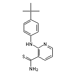 2-[(4-tert-butylphenyl)amino]pyridine-3-carbothioamide