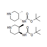 cis-4-(Boc-amino)-3-methylpiperidine