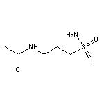 N-(3-sulfamoylpropyl)acetamide