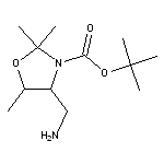 tert-butyl 4-(aminomethyl)-2,2,5-trimethyl-1,3-oxazolidine-3-carboxylate