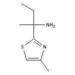 2-(4-methyl-1,3-thiazol-2-yl)butan-2-amine