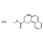 methyl 3-amino-2-(naphthalen-1-ylmethyl)propanoate hydrochloride