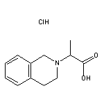 2-(1,2,3,4-tetrahydroisoquinolin-2-yl)propanoic acid hydrochloride