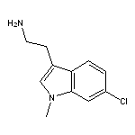 2-(6-chloro-1-methyl-1H-indol-3-yl)ethan-1-amine