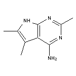 2,5,6-trimethyl-7H-pyrrolo[2,3-d]pyrimidin-4-amine