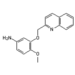 4-methoxy-3-(quinolin-2-ylmethoxy)aniline