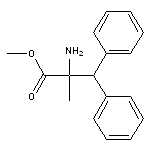 methyl 2-amino-2-methyl-3,3-diphenylpropanoate