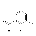 2-amino-3-chloro-5-methylbenzoic acid