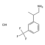 2-[3-(trifluoromethyl)phenyl]propan-1-amine hydrochloride