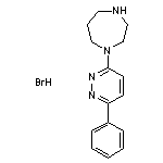 1-(6-phenylpyridazin-3-yl)-1,4-diazepane hydrobromide