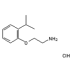 1-(2-aminoethoxy)-2-(propan-2-yl)benzene hydrochloride