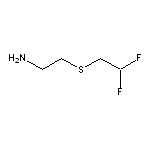 2-[(2,2-difluoroethyl)sulfanyl]ethan-1-amine