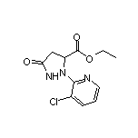 Ethyl 2-(3-Chloro-2-pyridyl)-5-oxopyrazolidine-3-carboxylate