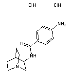 4-amino-N-{1-azabicyclo[2.2.2]octan-3-yl}benzamide dihydrochloride