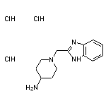 1-(1H-1,3-benzodiazol-2-ylmethyl)piperidin-4-amine trihydrochloride