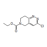 Ethyl 3-Chloro-7,8-dihydropyrido[4,3-c]pyridazine-6(5H)-carboxylate