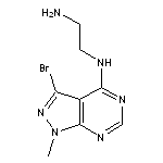 N-(2-aminoethyl)-3-bromo-1-methyl-1H-pyrazolo[3,4-d]pyrimidin-4-amine